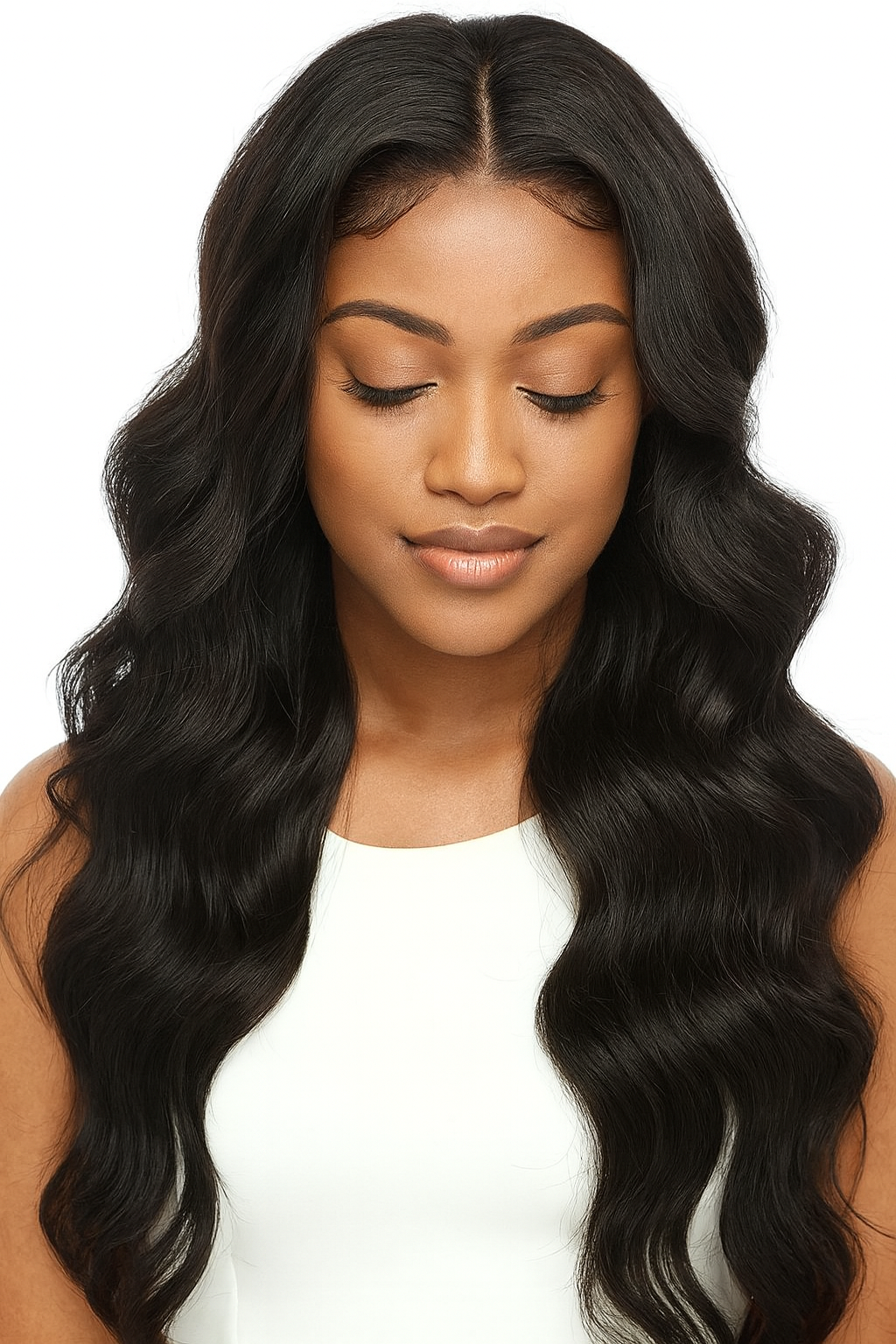 4x4 Malaysian Body Wave Closure – 100% Virgin Human Hair, Natural Hairline, Pre-Plucked Lace