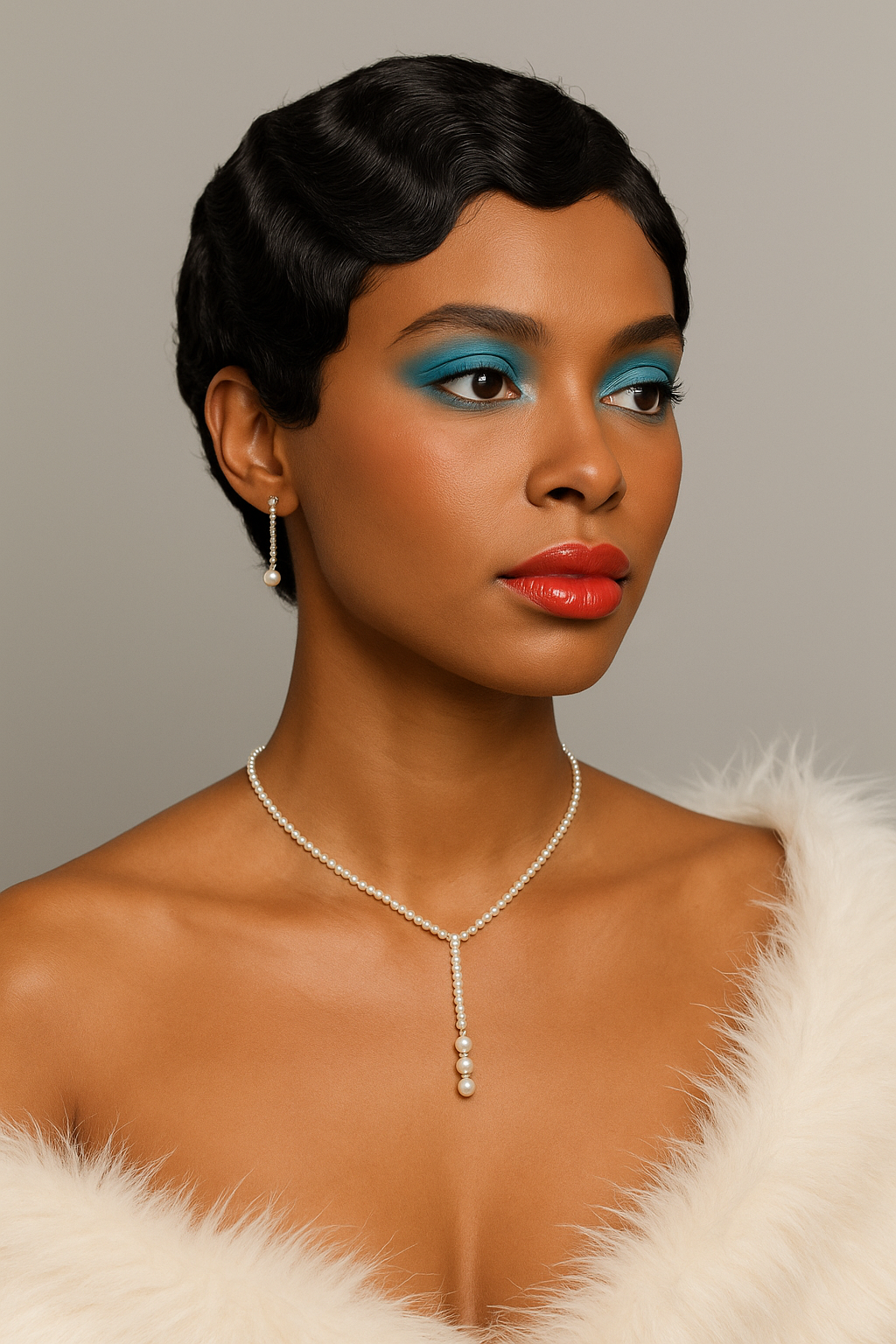 4in Short Pixie Cut 100% Unprocessed Raw Human Hair Wig – Natural Black, Sleek Human Hair Style for Women