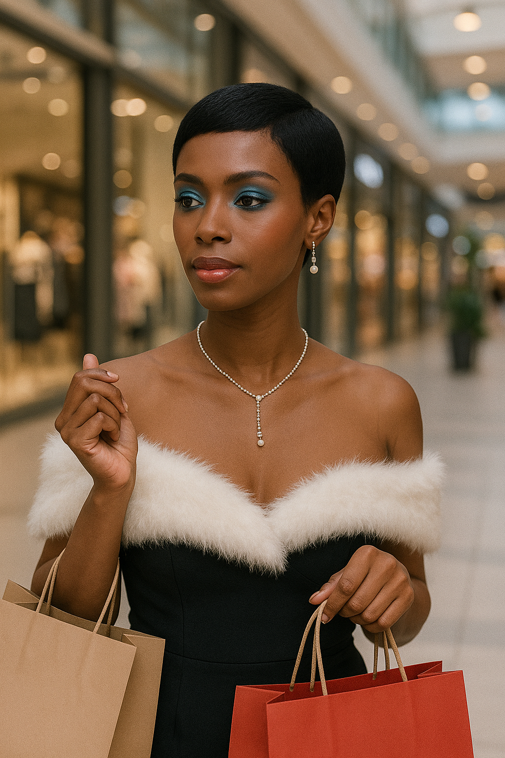 4in Short Pixie Cut 100% Unprocessed Raw Human Hair Wig – Natural Black, Sleek Human Hair Style for Women