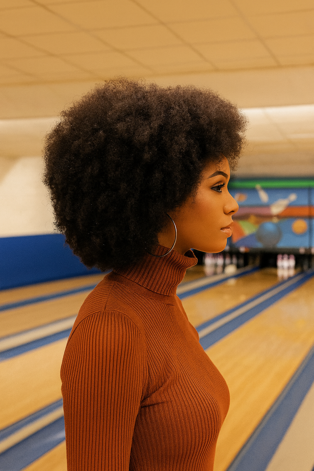 Natural Virgin Brazilian 4C Afro Curly Kinky HD Lace Front Wig – Pre-Plucked with Baby Hair