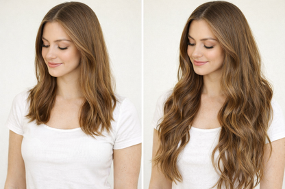 Medium Brown Seamless Clip-Ins