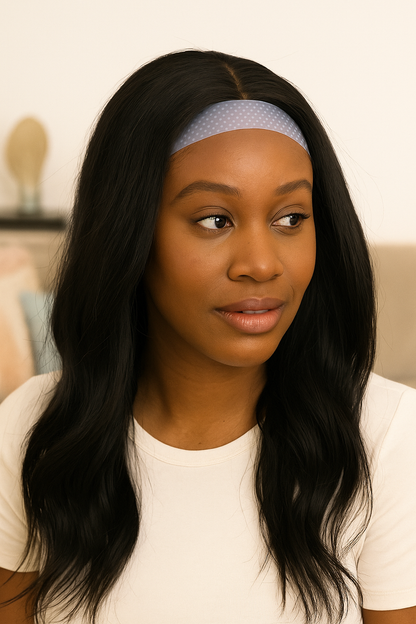 Silicone Wig Grip Band for Wigs & Natural Hair – No-Slip, Edge-Protecting Adjustable Wig Band