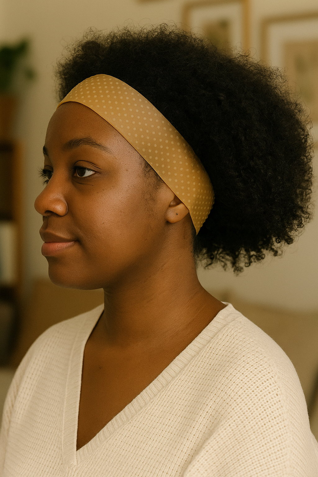 Silicone Wig Grip Band for Wigs & Natural Hair – No-Slip, Edge-Protecting Adjustable Wig Band