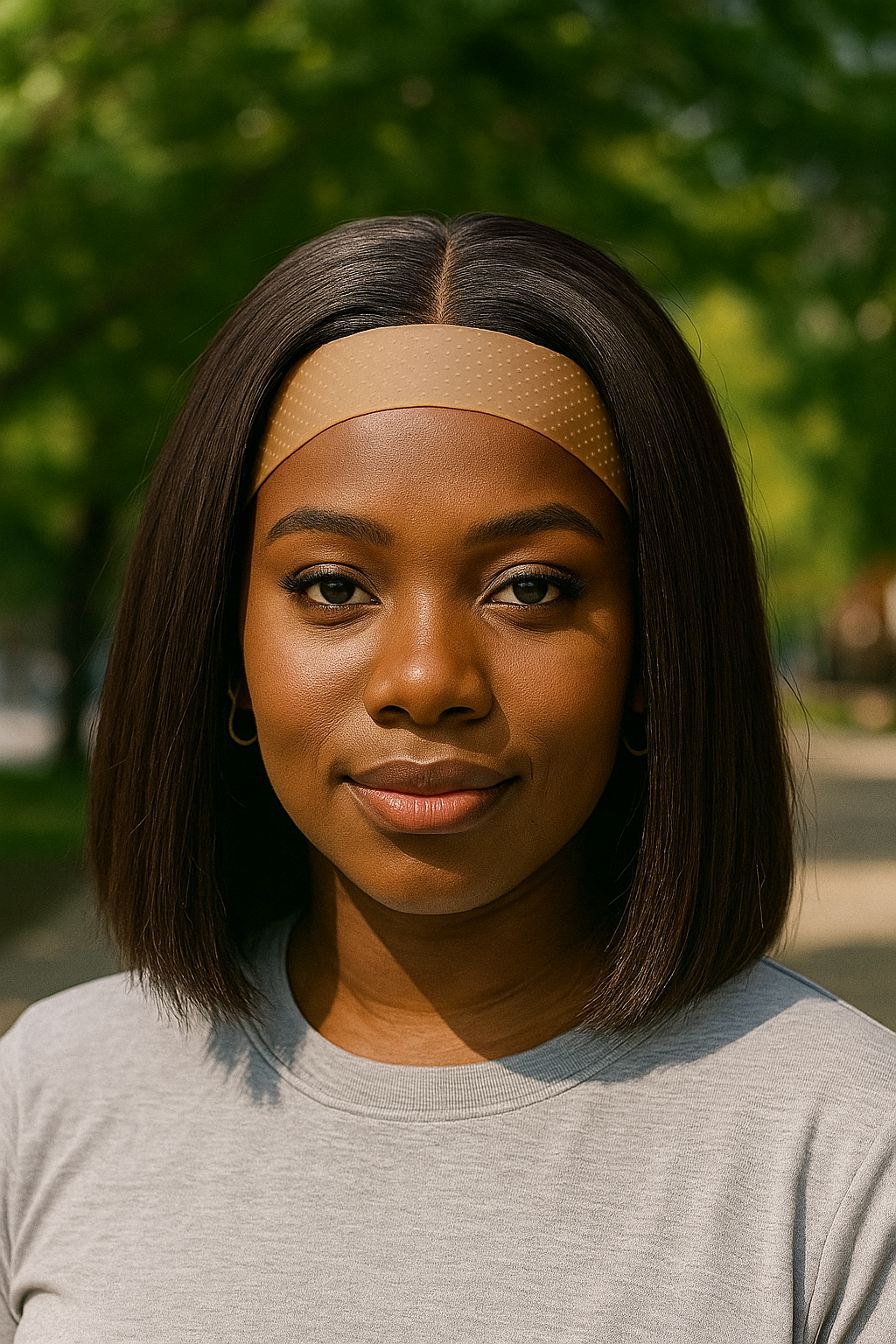 Silicone Wig Grip Band for Wigs & Natural Hair – No-Slip, Edge-Protecting Adjustable Wig Band