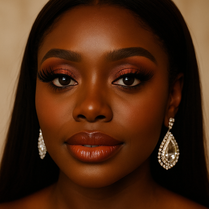 Lavender Faux 3D Volume Mink Lashes – Ultra Soft, Wispy, & Reusable Glam Lashes by Kareemah Hair Boutique