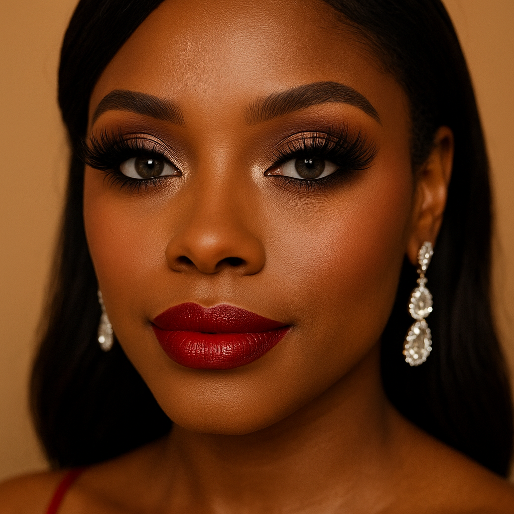 Lavender Faux 3D Volume Mink Lashes – Ultra Soft, Wispy, & Reusable Glam Lashes by Kareemah Hair Boutique