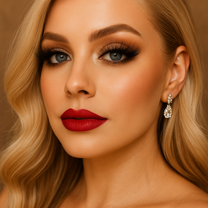 Lavender Faux 3D Volume Mink Lashes – Ultra Soft, Wispy, & Reusable Glam Lashes by Kareemah Hair Boutique