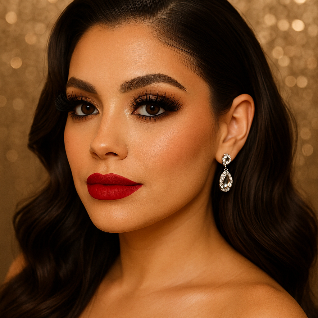 Lavender Faux 3D Volume Mink Lashes – Ultra Soft, Wispy, & Reusable Glam Lashes by Kareemah Hair Boutique