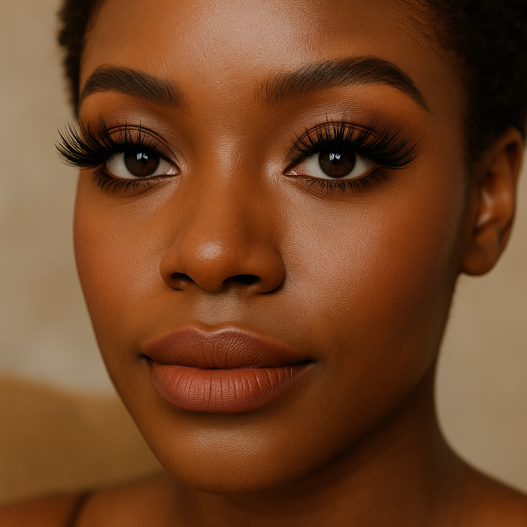 Lavender Faux 3D Volume Mink Lashes – Ultra Soft, Wispy, & Reusable Glam Lashes by Kareemah Hair Boutique