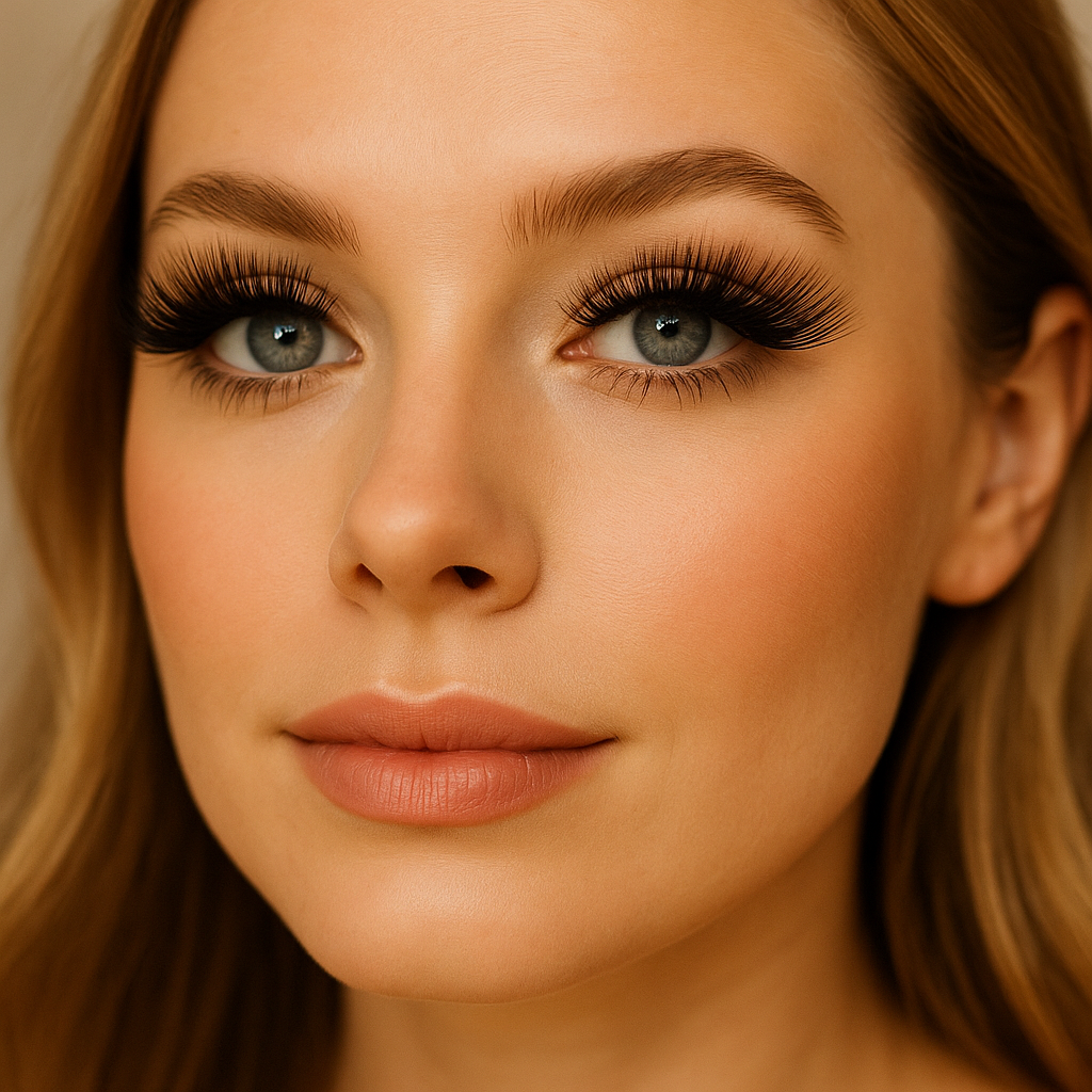 Lavender Faux 3D Volume Mink Lashes – Ultra Soft, Wispy, & Reusable Glam Lashes by Kareemah Hair Boutique