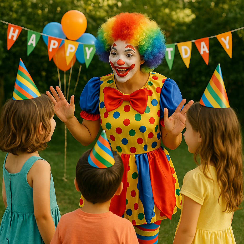 Unisex Rainbow Afro Clown Wig – Colorful Curly Party Wig for Men & Women | Carnival, Birthday & Costume Events