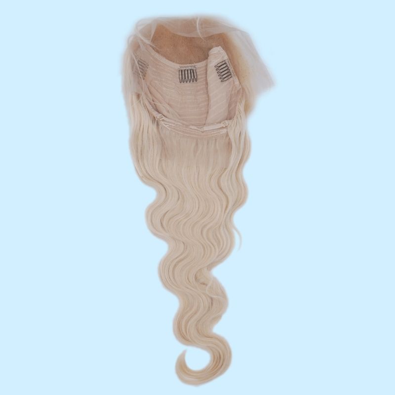 Blonde Body Wave 13x4 Transparent Lace Front Wig