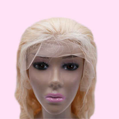 Blonde Body Wave 13x4 Transparent Lace Front Wig